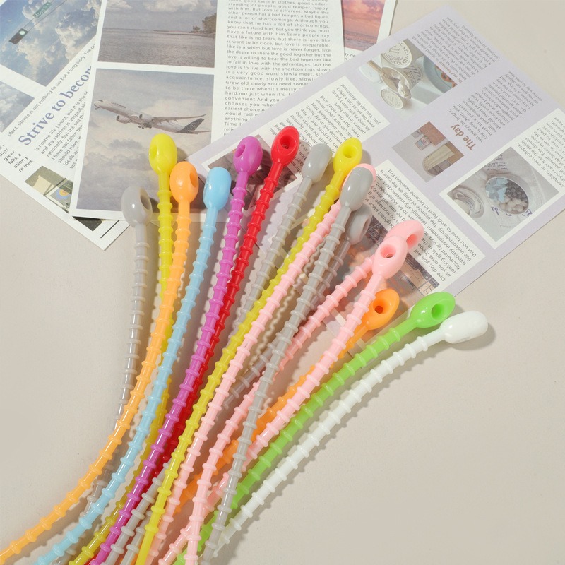 random color5pcs Multifunction - Cable Winder Keychain incelemesi ve fiyatı