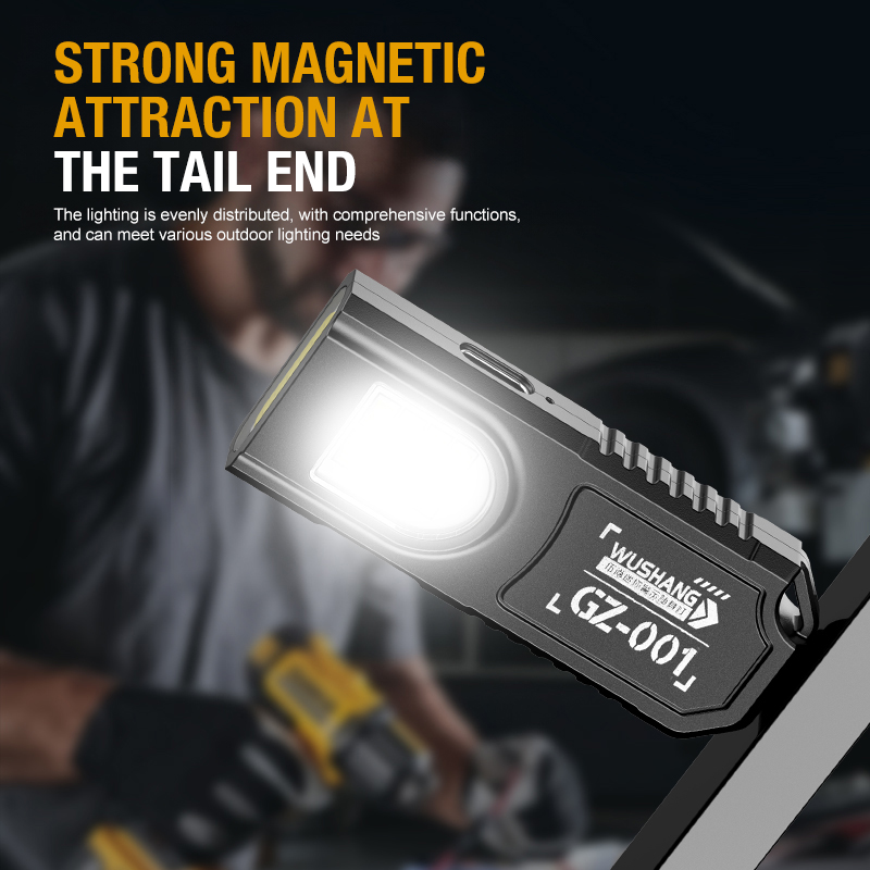 Portable Keychain LED COB Flas - Keychain Flashlight incelemesi ve fiyatı