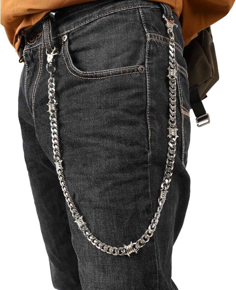 Biker Wallet Chain for Men Boy - Wallet Slim Titanium incelemesi ve fiyatı