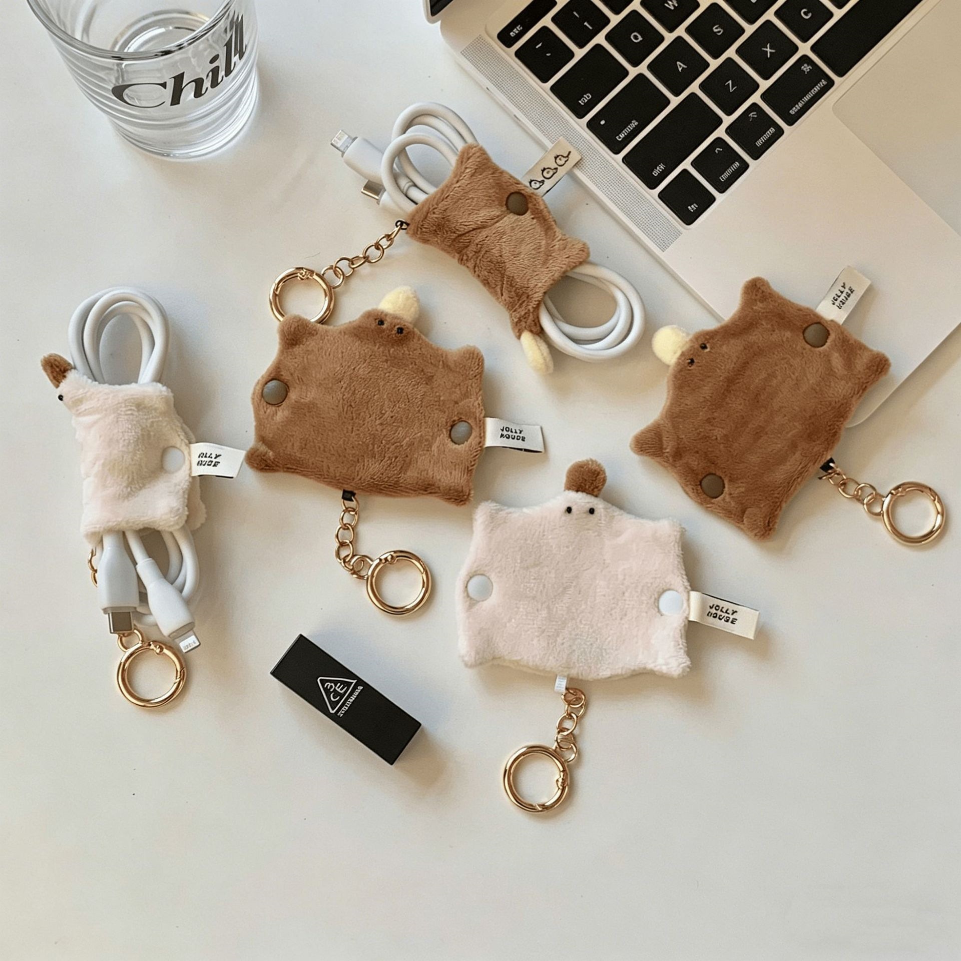 Kawaii Platypus Plush Cable Or - Cable Winder Keychain incelemesi ve fiyatı