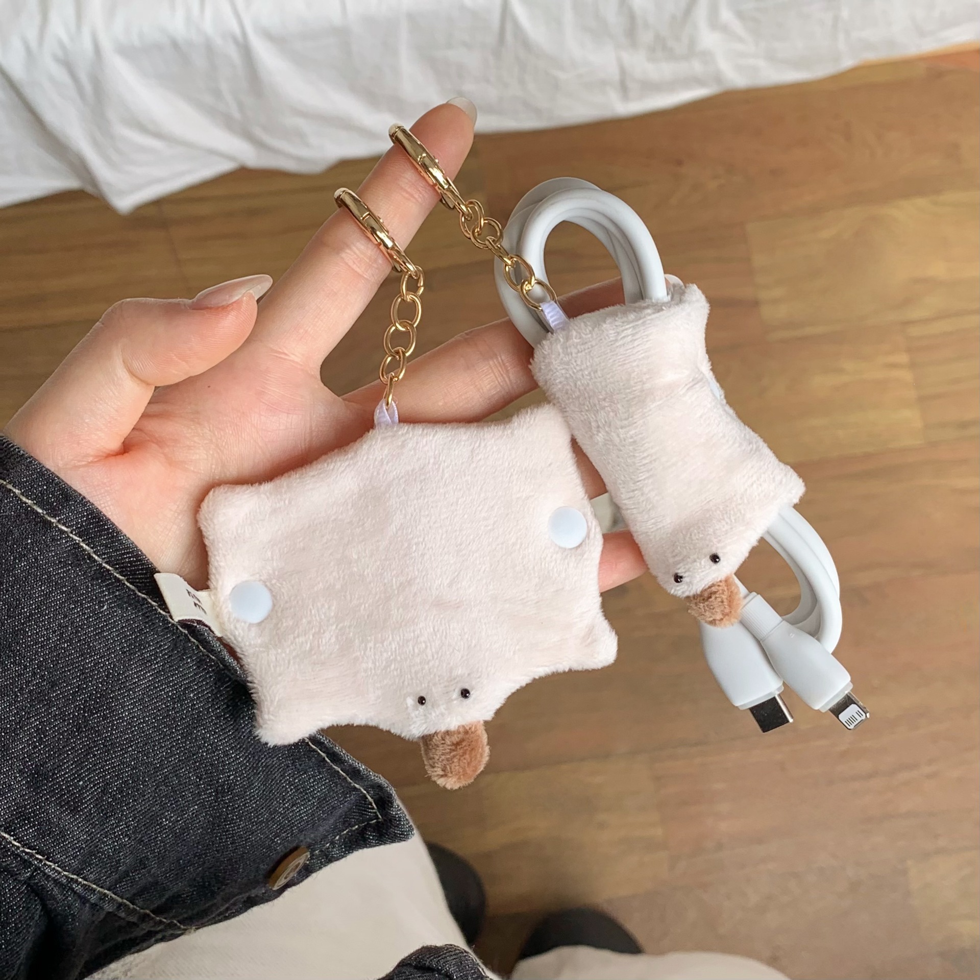 Kawaii Platypus Plush Cable Or - Cable Winder Keychain incelemesi ve fiyatı