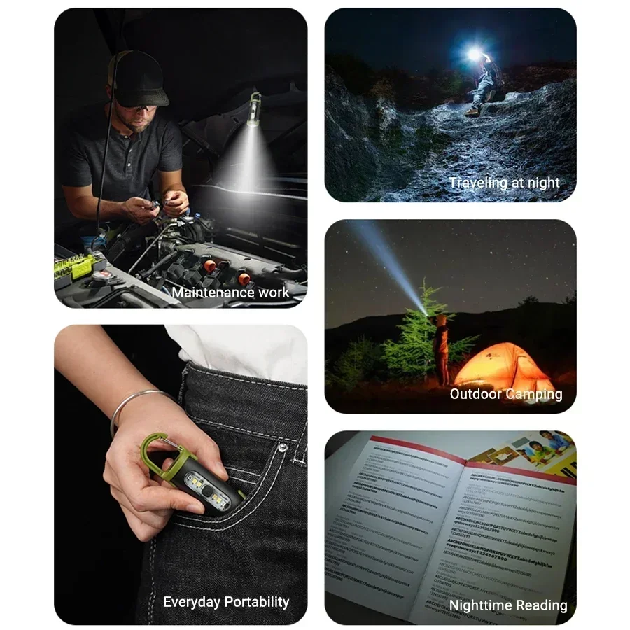 Powerful EDC LED Flashlight Ke - Keychain Flashlight incelemesi ve fiyatı