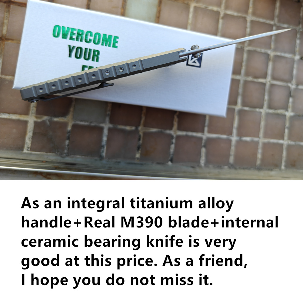 Anthem 781 Integral Titanium H - Pocket Knife Ceramic incelemesi ve fiyatı