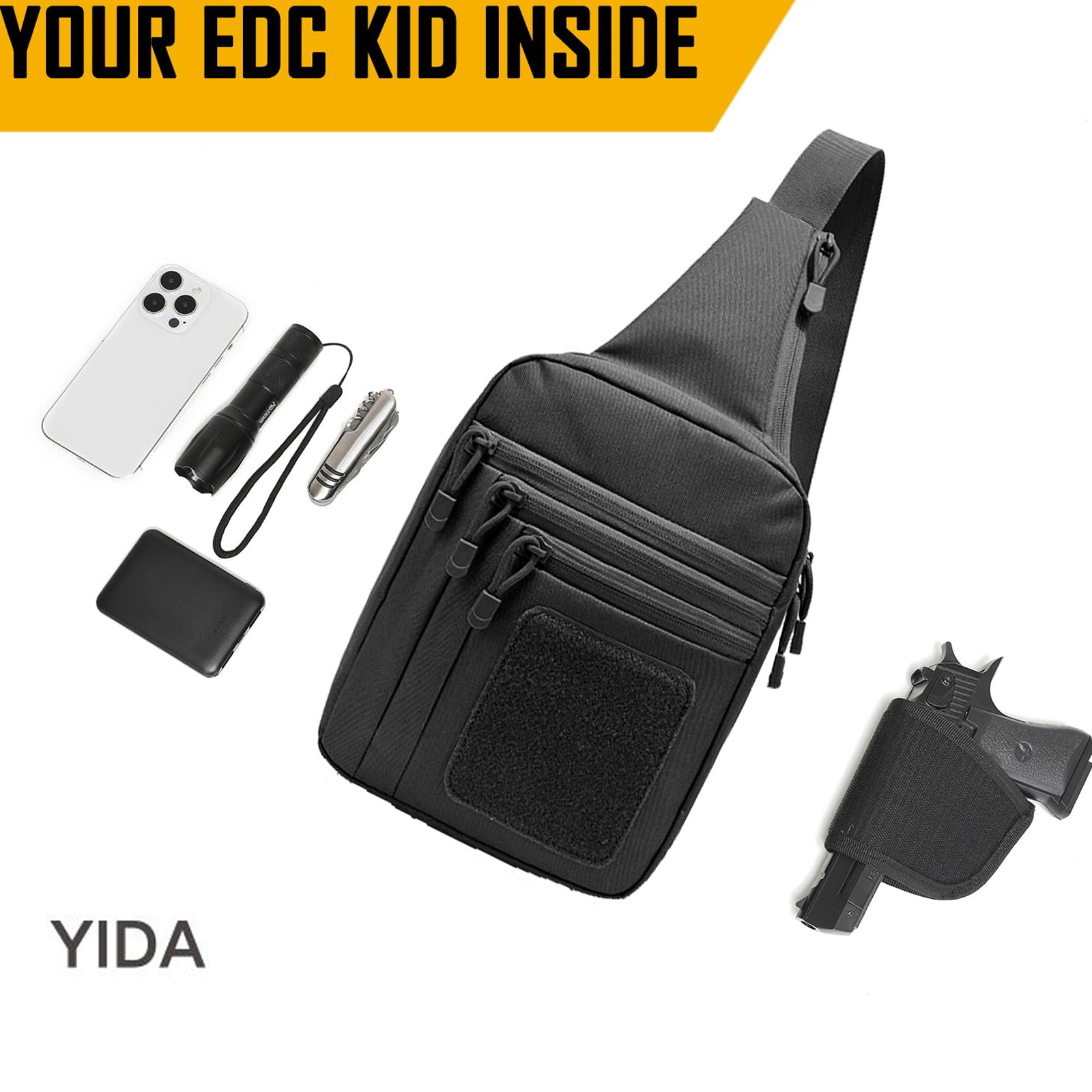 Concealed Carry Crossbody Bag  - Edc Everyday Carry incelemesi ve fiyatı