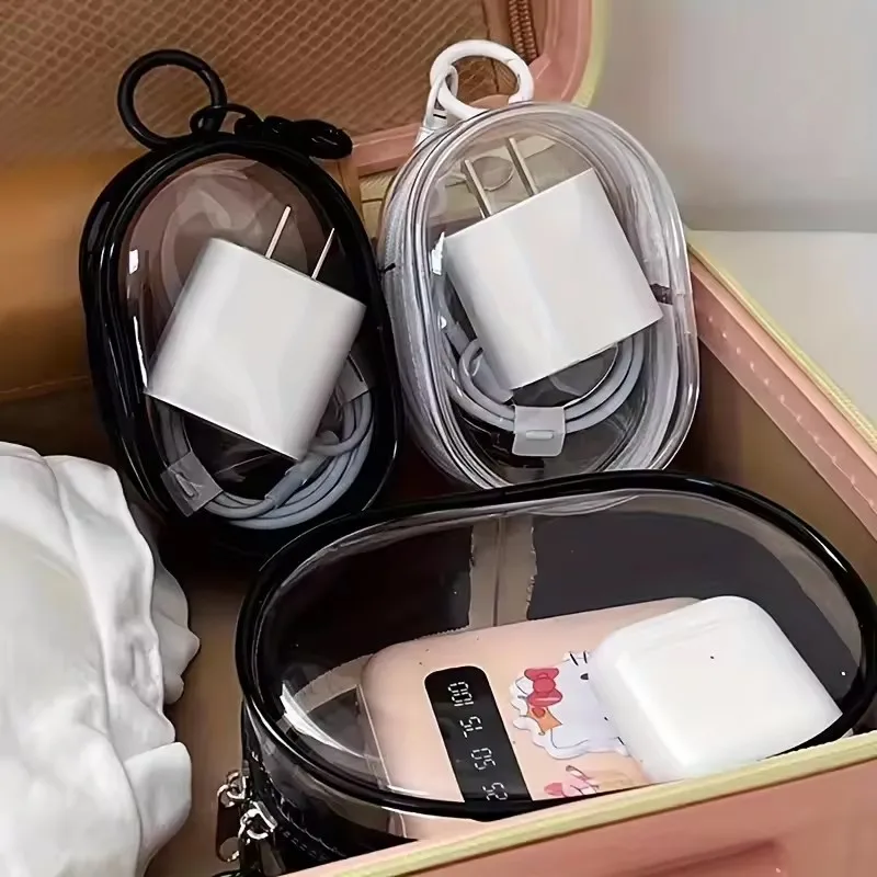 Portable Mini Clear Zipper Sto - Cable Winder Keychain incelemesi ve fiyatı