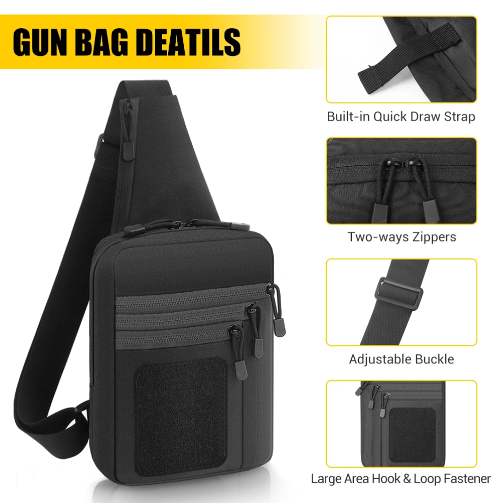 Tactical Pistol Gun Bag Concea - Edc Concealed Carry Holster incelemesi ve fiyatı