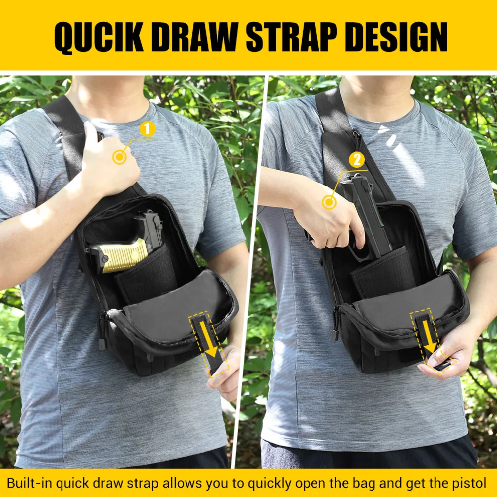 Tactical Pistol Gun Bag Concea - Edc Concealed Carry Holster incelemesi ve fiyatı